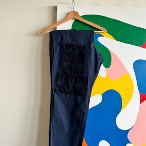 J.Crew Navy Chino with Patches